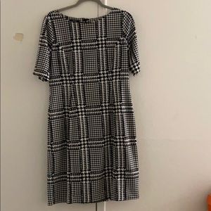 Black and white Alfani dress